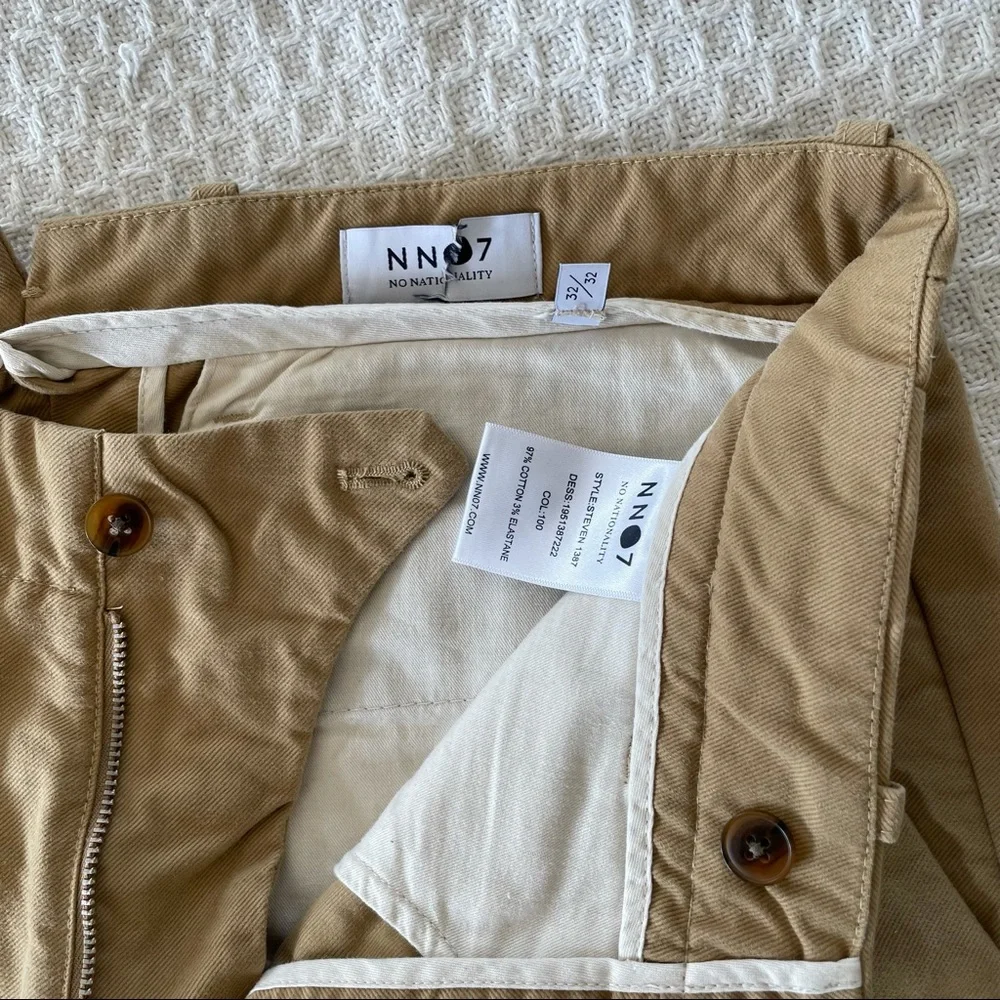 Men's Tan Chinos - Picture 3 of 5